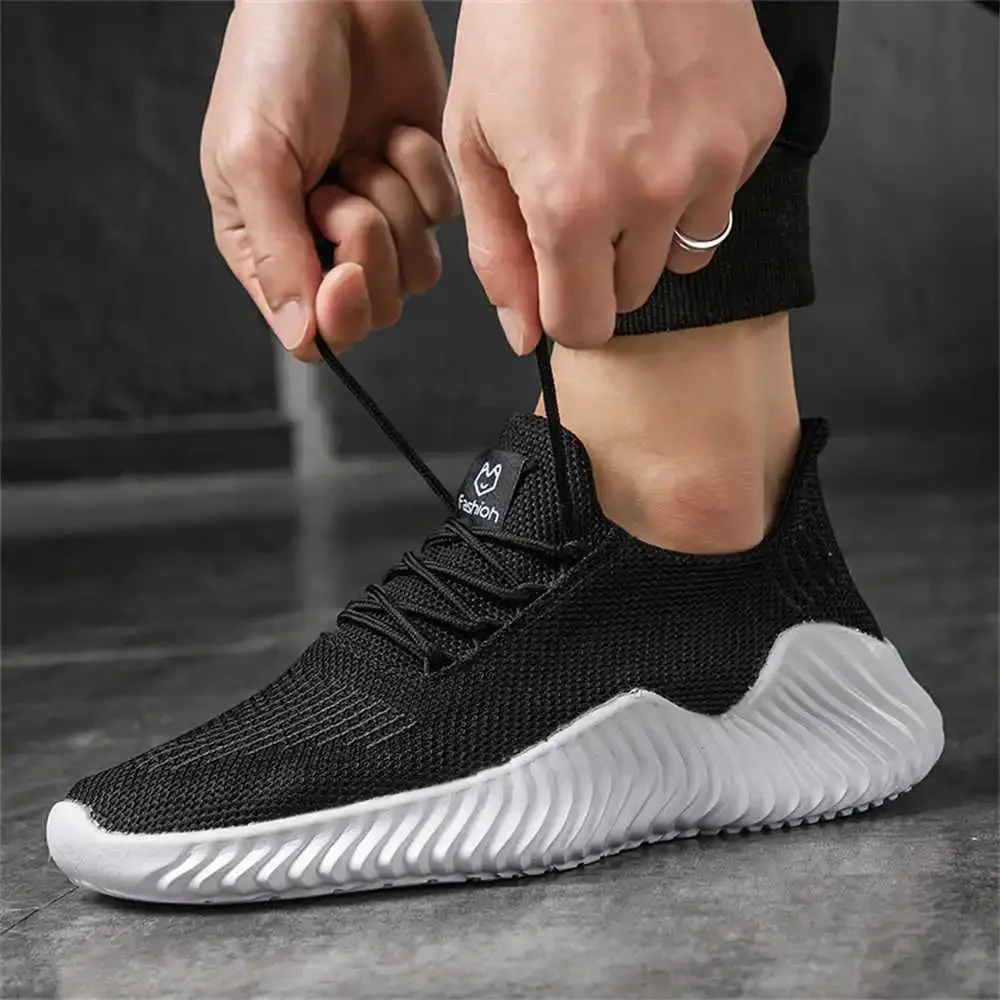 Laced Large Dimensions Mens Black And White Boots Casual Green Sneakers Shoes 32 Sports Shoess Genuine Brand Nice Tenids