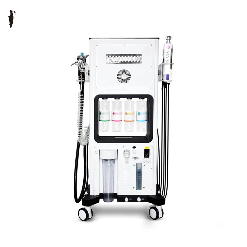 Sauerstoff Hydro Maschine 7 in 1 Grund hautpflege Hydro Gesichts Aqua Peel Facelift ing Diamant Derma brassion Spa Ausrüstung neueste 2024