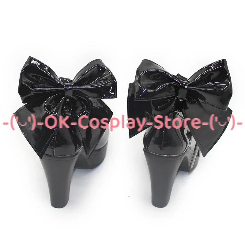 Juufuutei Raden Cosplay Schoenen Pu Lederen Schoenen Halloween Carnaval Laarzen Vtuber Cosplay Prop Op Maat Gemaakt