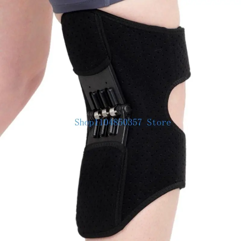 دعامة الركبة 5ASD لدعم الركبة قابلة للتنفس مع وسادة ركبة زنبركية قوية