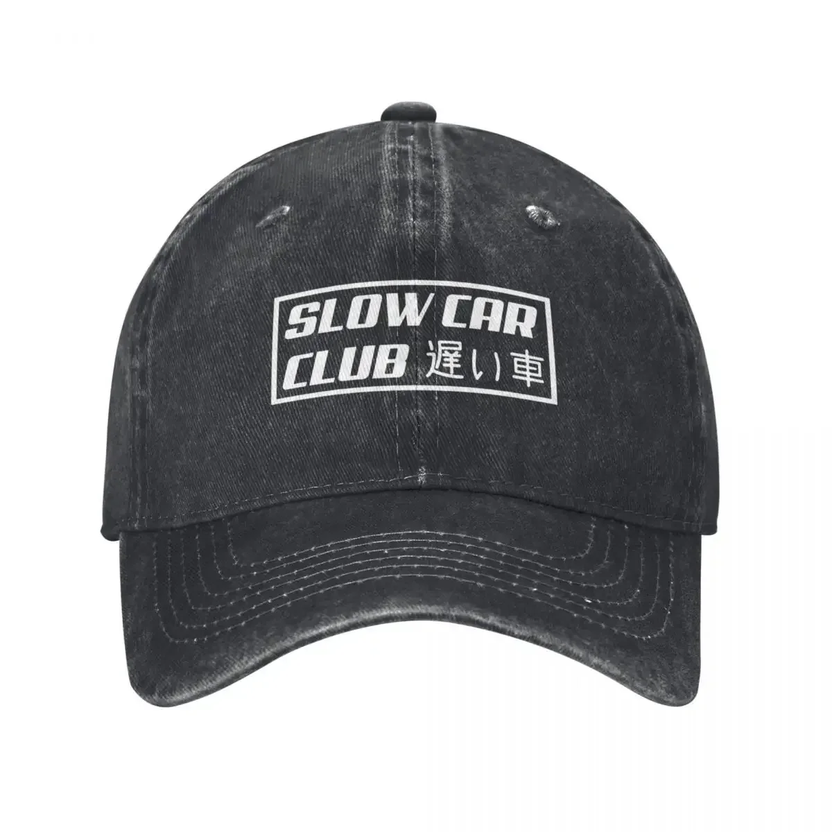 Slow Car Club Bumper Funny Slap Baseball Cap western Hat Hat Baseball Cap Female Men's