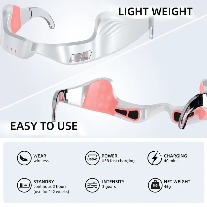 For EMS Microcurrent Eye Massager Dark Circles Eye Bags Removal Beauty Instrument Cream Introducer