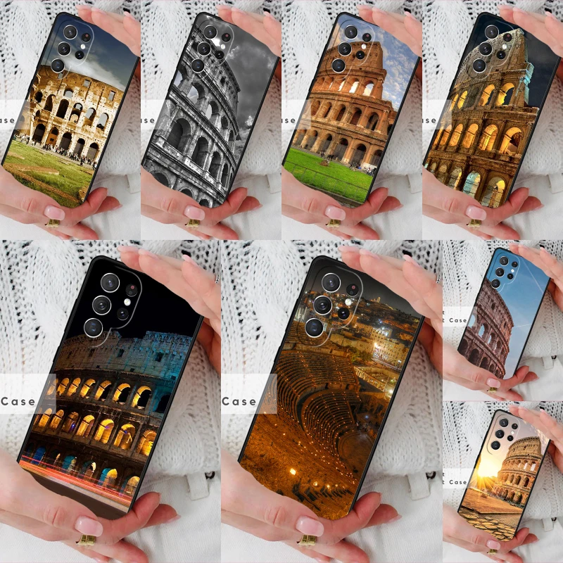 Colosseum Rome Italy Phone Cover Case for Samsung Galaxy S26 Ultra S20 FE Note 10 S24 S23 S21 S25 Plus S22