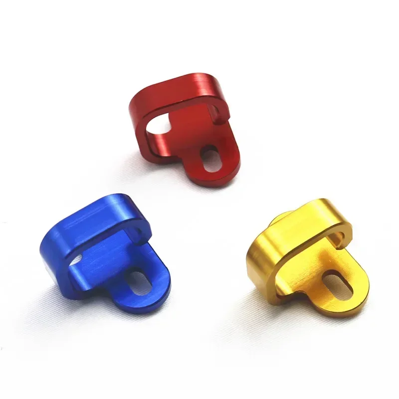 Abrazaderas de manguera de línea de freno trasero para motocicleta, soporte para Suzuki DR250, RMZ250, RMX250, DRZ400, DR200