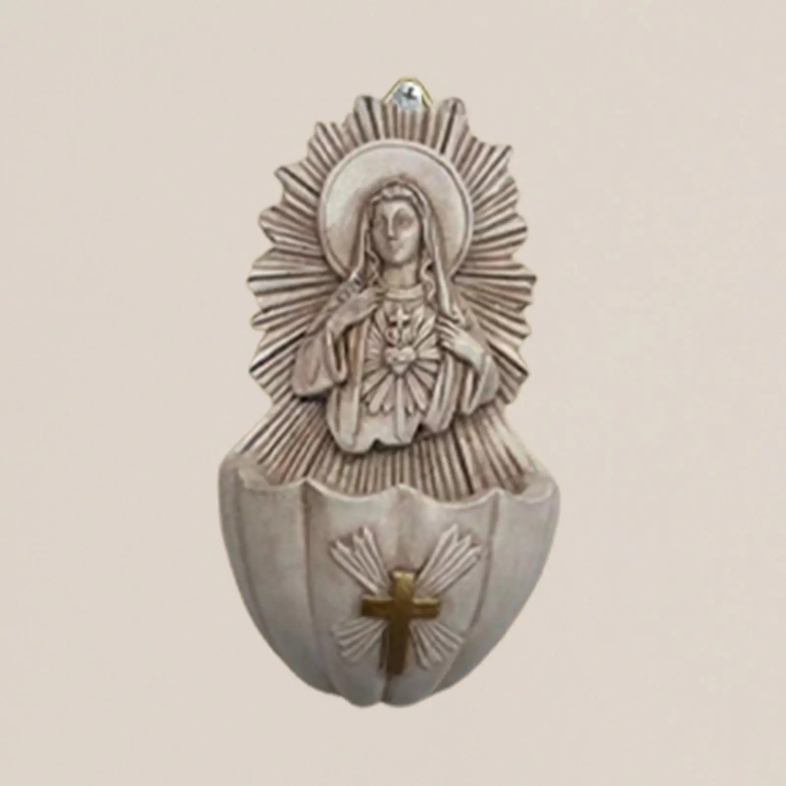 Ostern Wandbehang Ornament Schlüssel Aufbewahrung sbox Geschenk hängen Anhänger Jesus Maria Skulptur Wand kunst für Einweihung sparty Flur