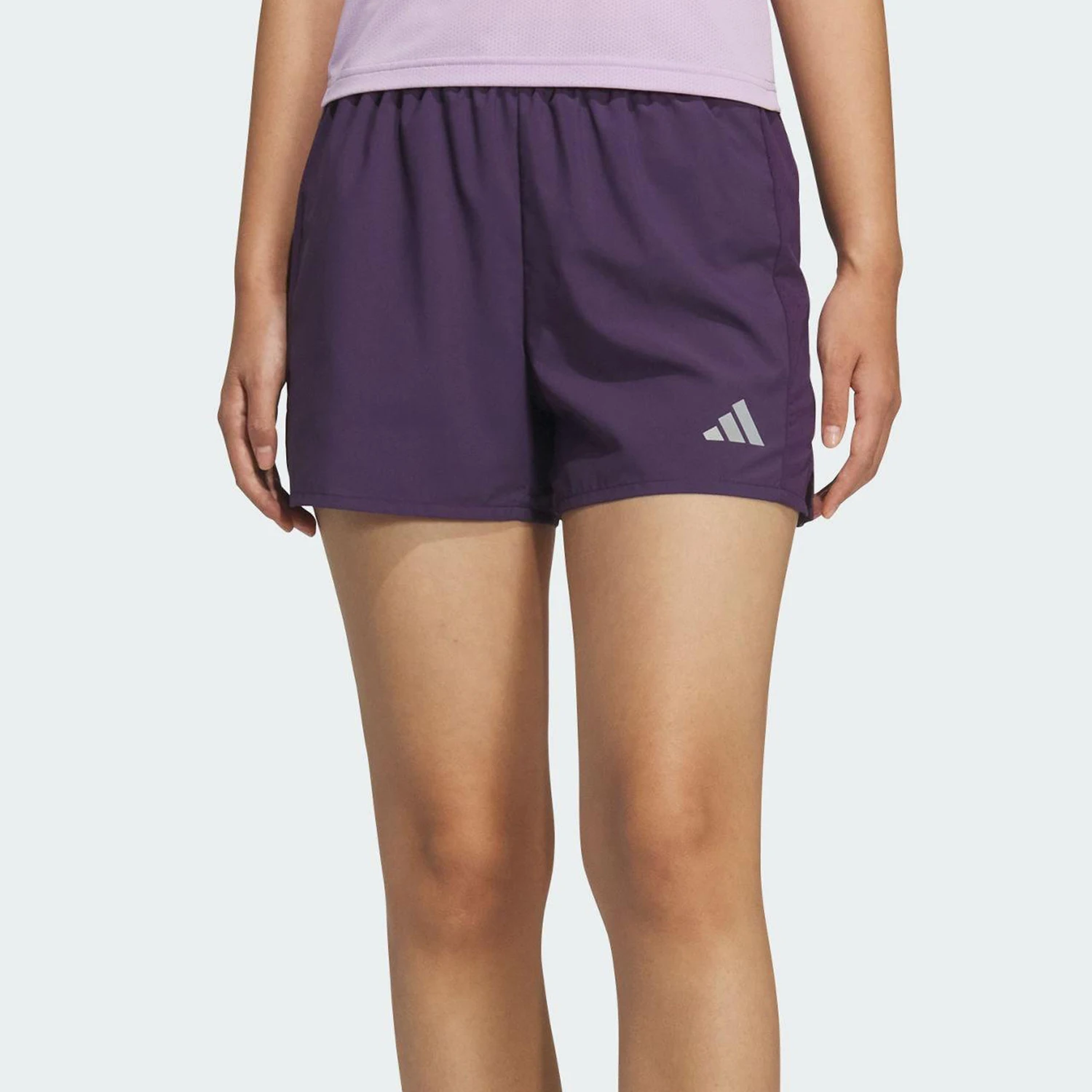 

Летние женские легкие спортивные шорты Adidas Originals с боковыми разрезами для бега KS3533