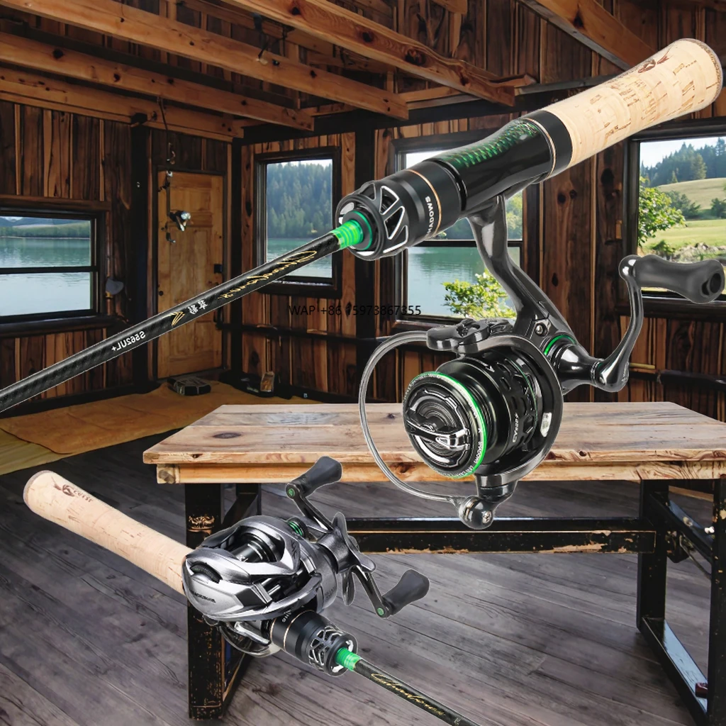 

Histar Verdant BFS Bait Finesse System High Carbon Fishing Rod Reel Combo 1.53-1.86m AA Cork Grip FUJI Guide Fast Bass Trout