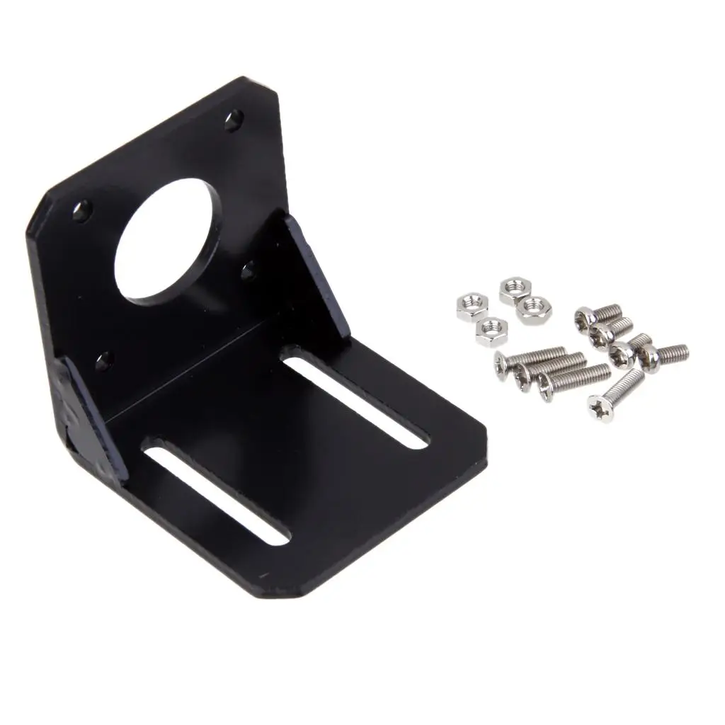 42mm L Shape Alloy Steel Mounting Bracket for NEMA17 Stepper Motor