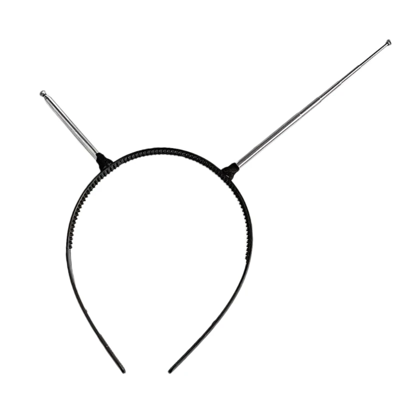 Bandeau Cosplay Alien extensible en forme d'antenne, serre-tĂŞte Rave Party, accessoires de Costume unisexe