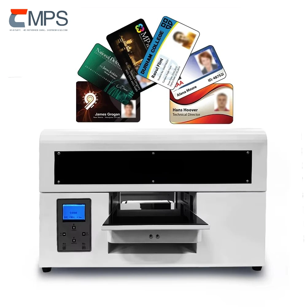 Small A4 UV Led Flatbed Printer Inkjet with Xp600 6 Colors Print Head for Custom Printing Service Free with Ink