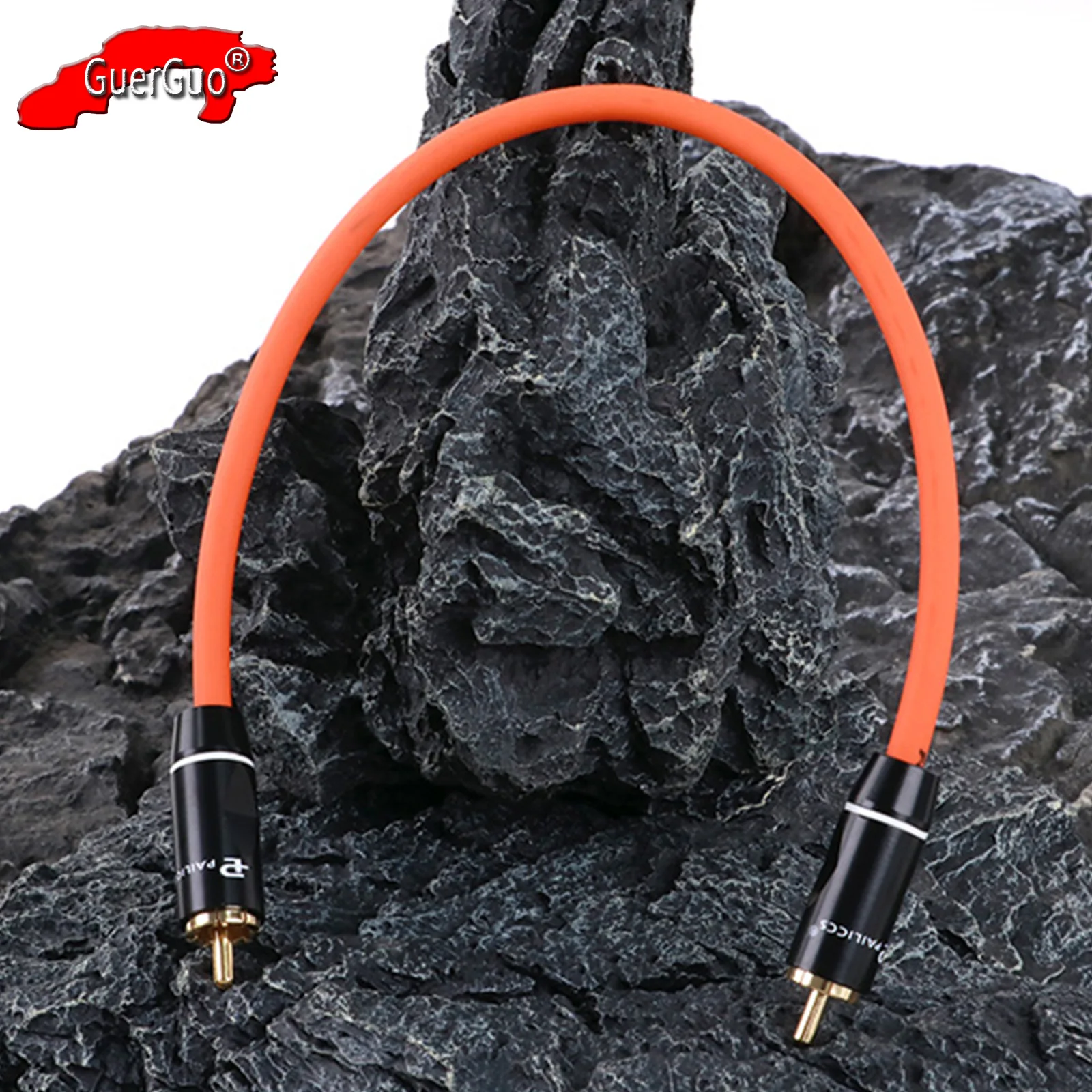 

RCA Male to Male Audio Extension Cable,Gold-Plated RCA Stereo Plug Audio Shielded Cord for Home Theater HDTV Amplifiers DAC TV