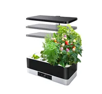 J&C Growing System Indoor Herb Hydroponics Plants Garden kit Planter Indoor Smart Garden Hydroponic