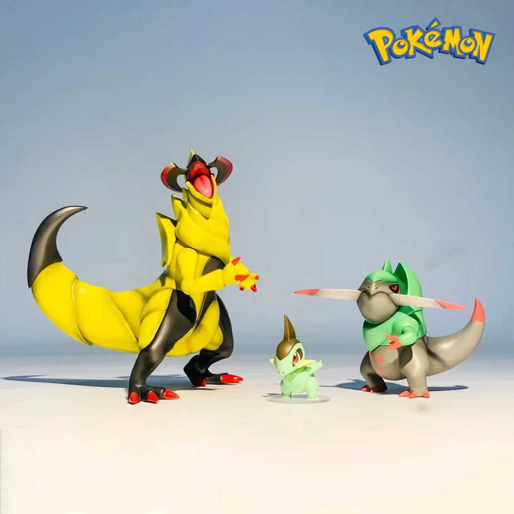 アニメポケモン-2-11-センチメートルかわいいフィギュア-axew-fraxure-haxorus-アクションフィギュア-pvc-像デスクトップ装飾コレクションモデルおもちゃギフト