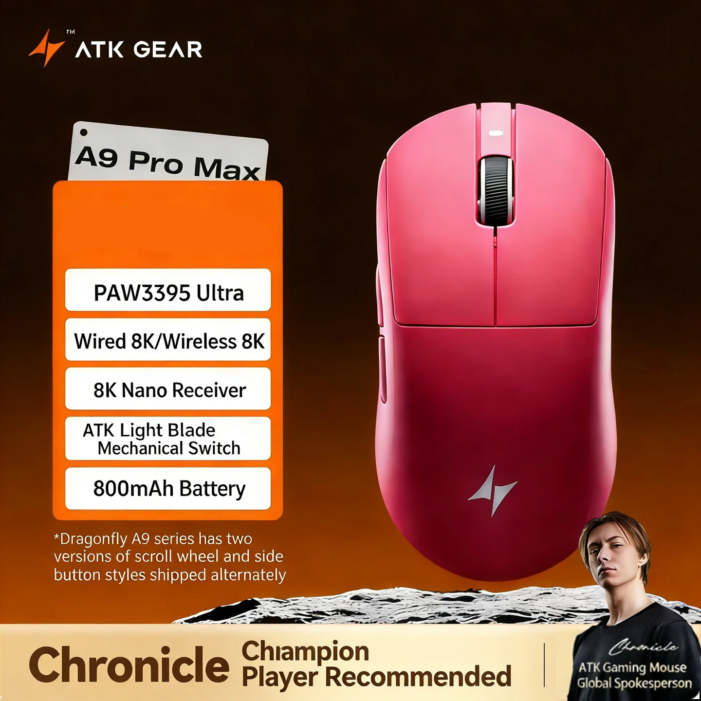 ATK Dragonfly A9 Plus Air Ulti - Pc Gaming Sultan recension och pris