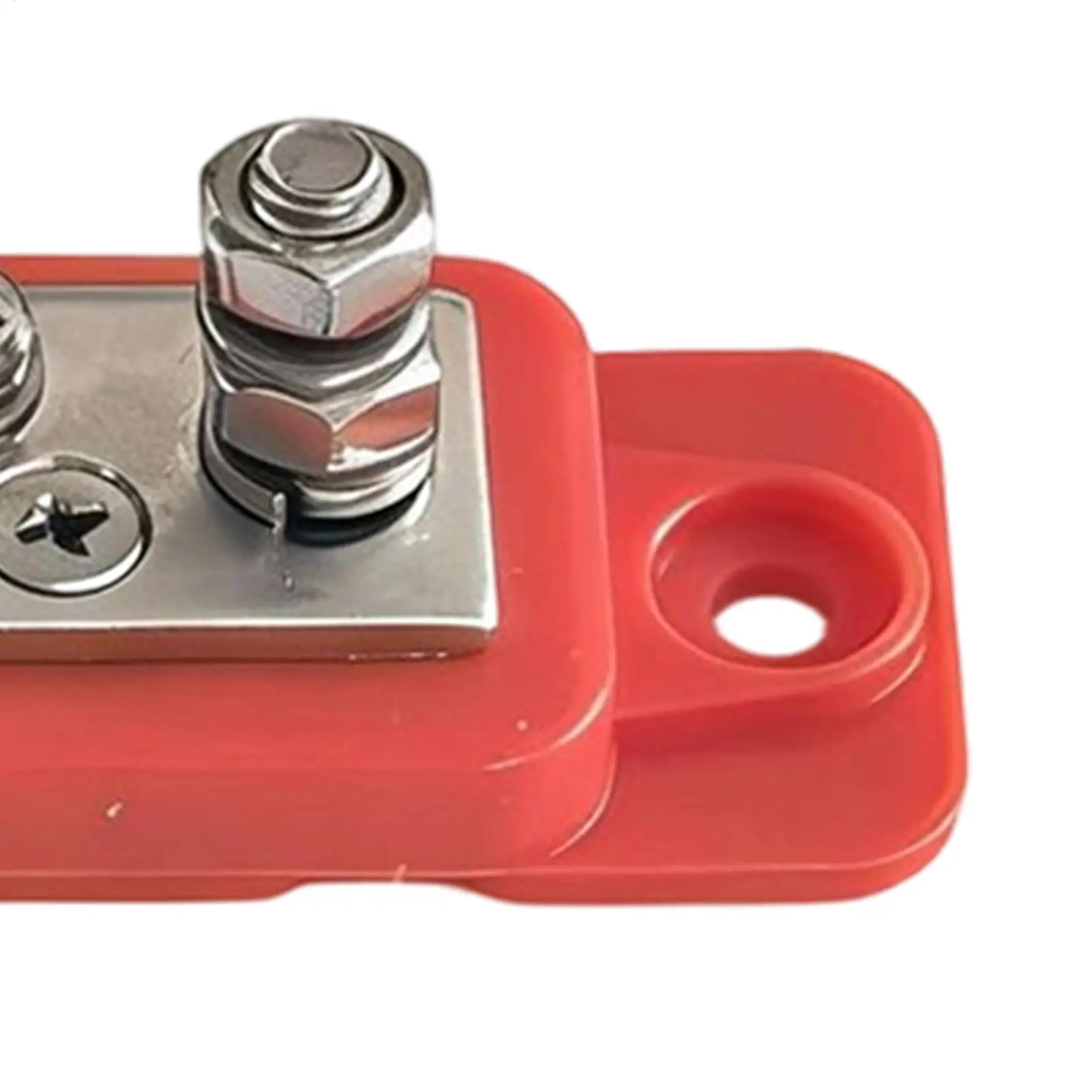 Terminal Blocks 12 Position Power Rail Strip With Cover Terminal Strips Electrical For Marine Boat Automotive Car RV Audio