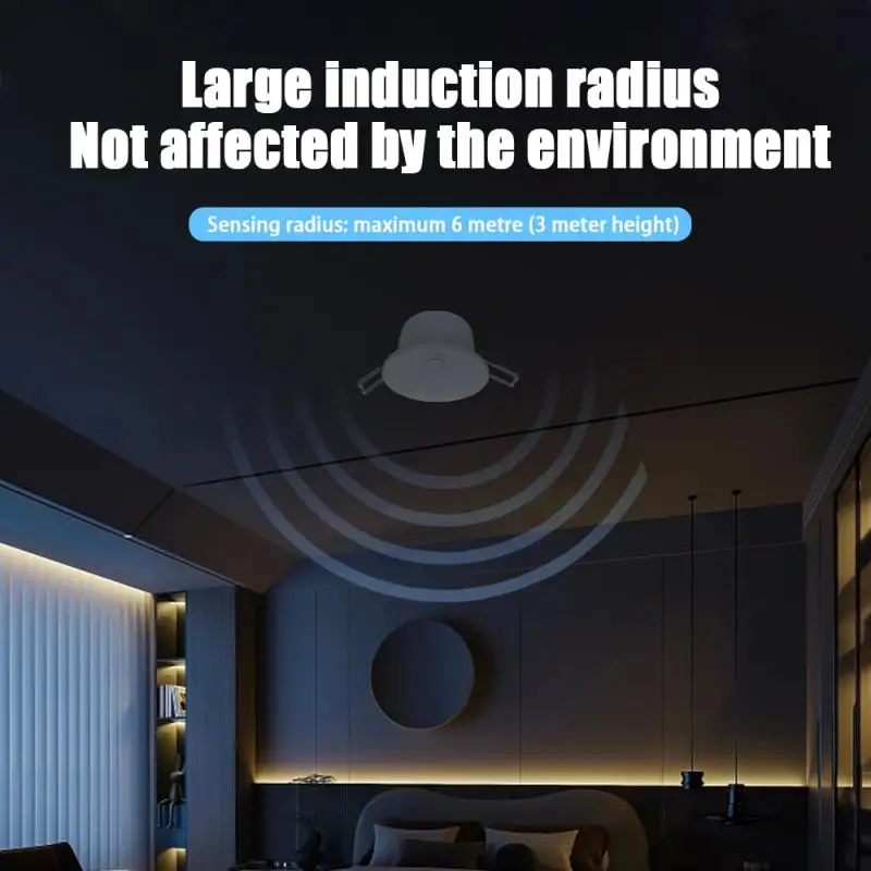 EWelink زيجبي الذكية للكشف عن وجود الإنسان ، MmWave كشف الاستشعار ، استشعار الحركة ، أمن الوطن ، توفير الطاقة ، 5.8G