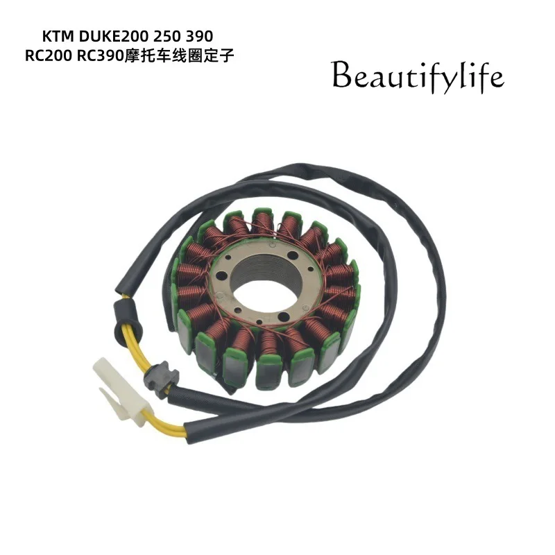 LJY for 390 200 e390 RC200 motorcycle magneto coil stator 5