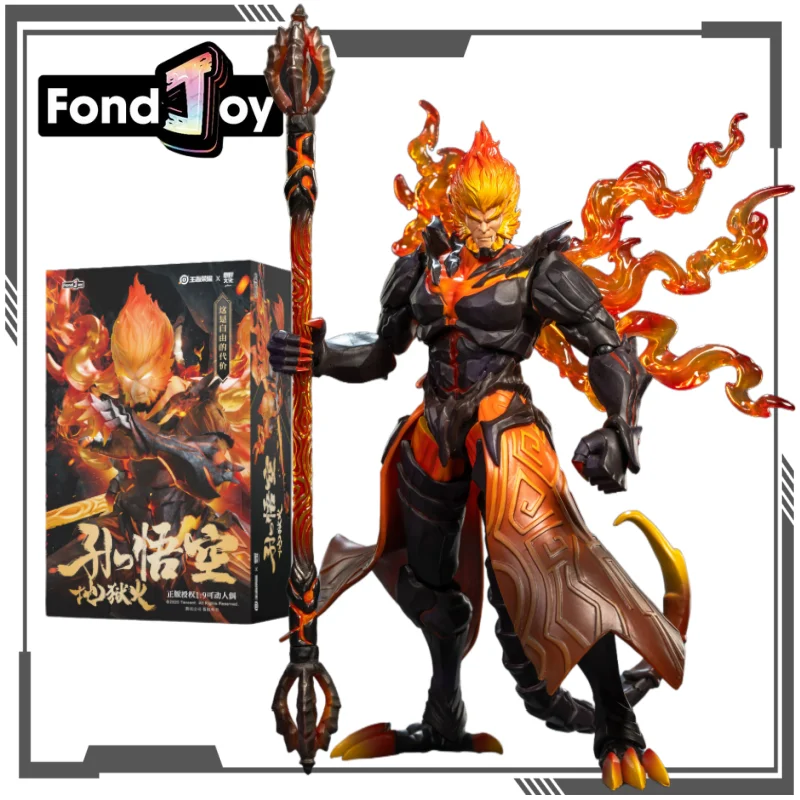 

FondJoy, оригинальные периферийные фигурки Sun Wukong Hellfire 1/9, игрушка в подарок для мальчика, коллекционные украшения