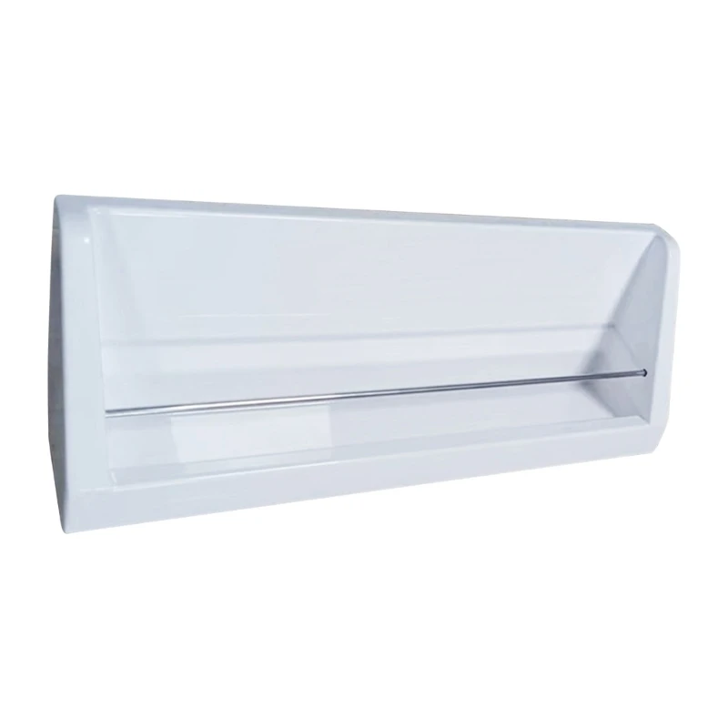 Versatile Shower Storage Shelves for Bathroom and Kitchen, Rustproof Self Adhesive with No Drill Installation