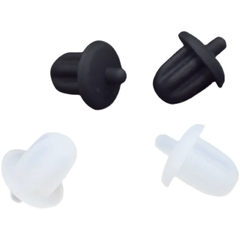 1/5/10/20pcs 6.35mm Interface Dust Plug Silicone Rubber Soft Plug Computer Display Port Desktop Hosts Audio Interface Dusts Caps