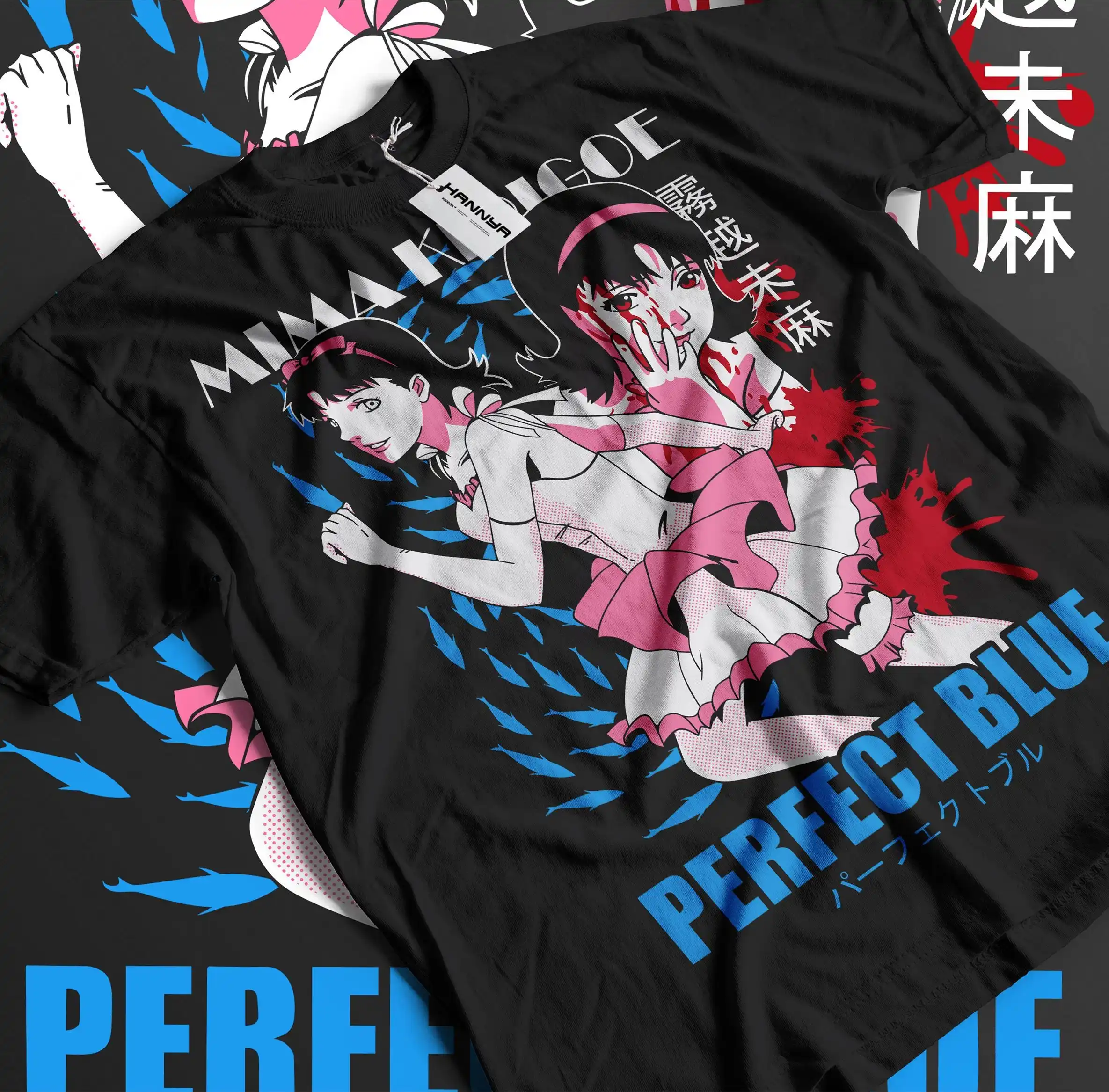 Perfect Blue Mima Kirigoe T-Shirt, Anime Shirt, Manga Shirt, Perfect Blue Shirt