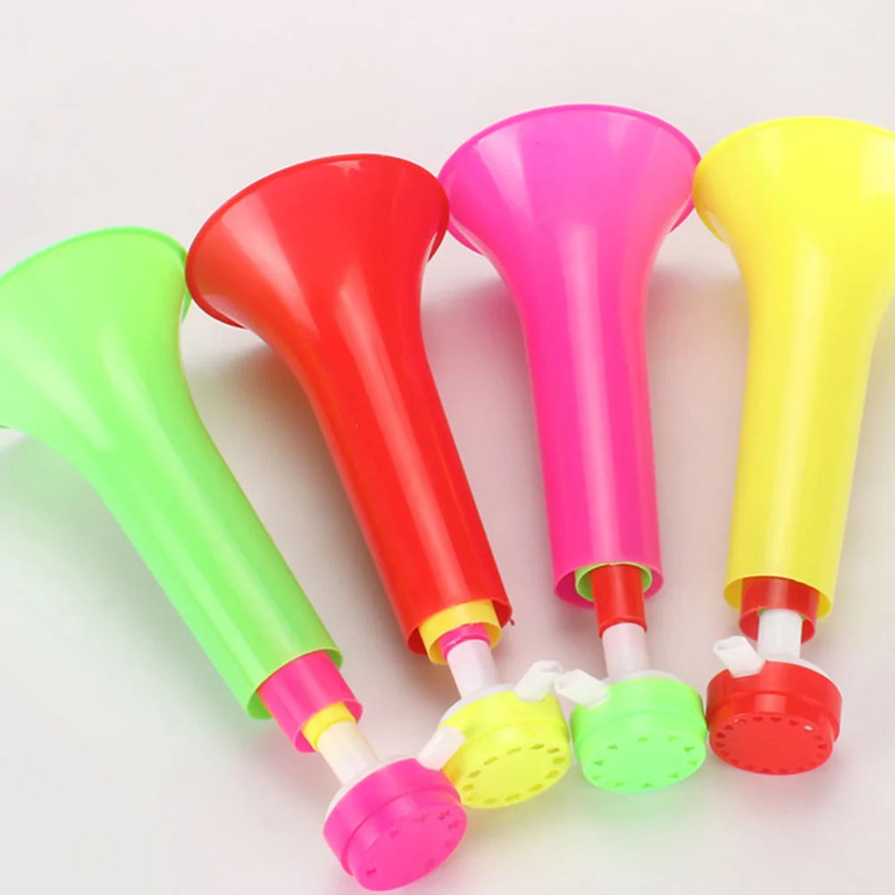 5 Pcs Children's Trumpet Soccer Cheer Toys Party Horns Musical Telescopic Trumpets Football Game Noise Makers Stadium