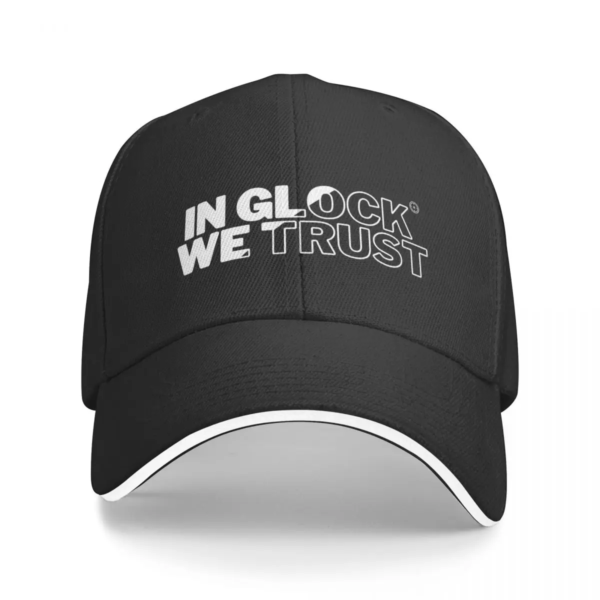 In GLock We Trust Baseball Cap Custom Cap Rave Luxury Cap Rugby Mens Hats Women's