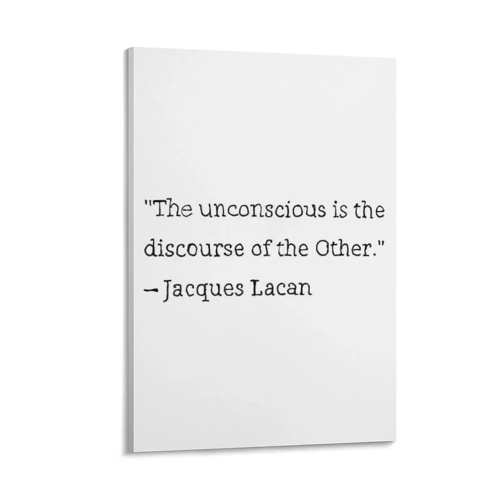 

Jacques Lacan philosophy quotes Canvas Painting accessories for home decor decorative wall canvases wall frame for living room