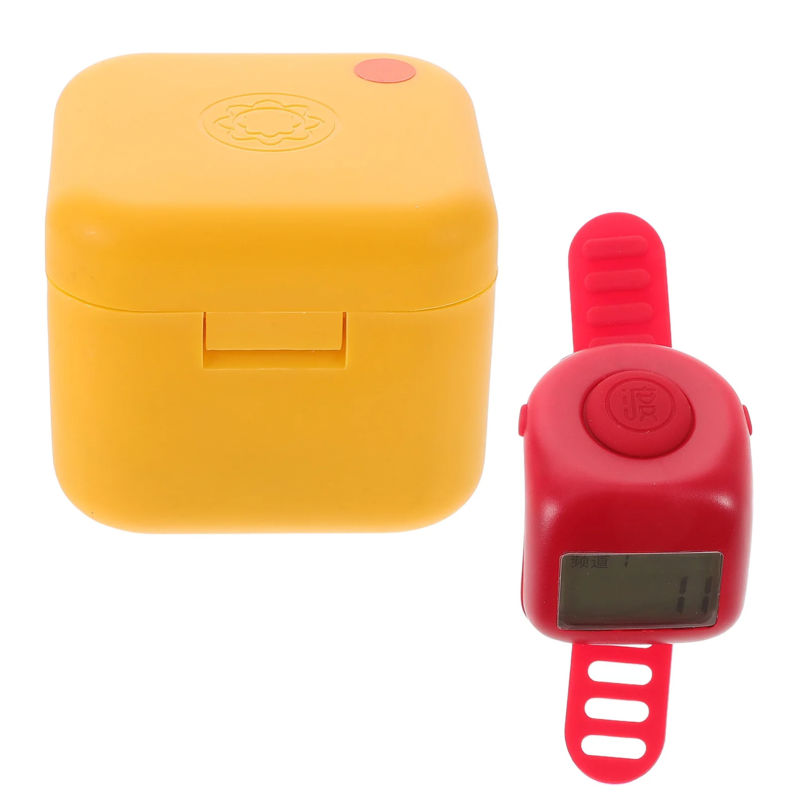 

1Set Electronic Counter Miniature Luminous Finger Counter Digital Handheld Clicker for Daily Use Sports Tracking Tally Counting