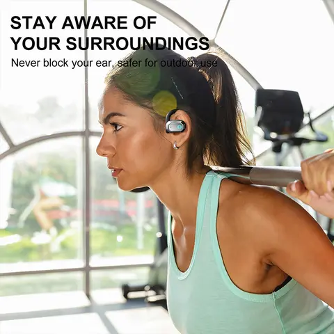 Edifier Air 2 오픈 이어 이어폰 무선 Bluetooth 이어 버드 HECATE 게임용 헤드폰 낮은 대기 시간 게임 모드 Bluetooth 5.3