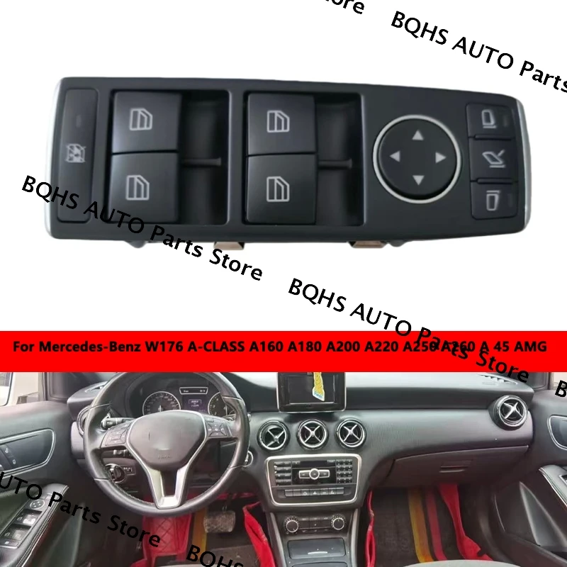

Для Mercedes-Benz W176 A-CLASS A160 A180 A200 A220 A250 A260 A 45 AMG Кнопка управления электрическим переключателем стеклоподъемника 1669054400