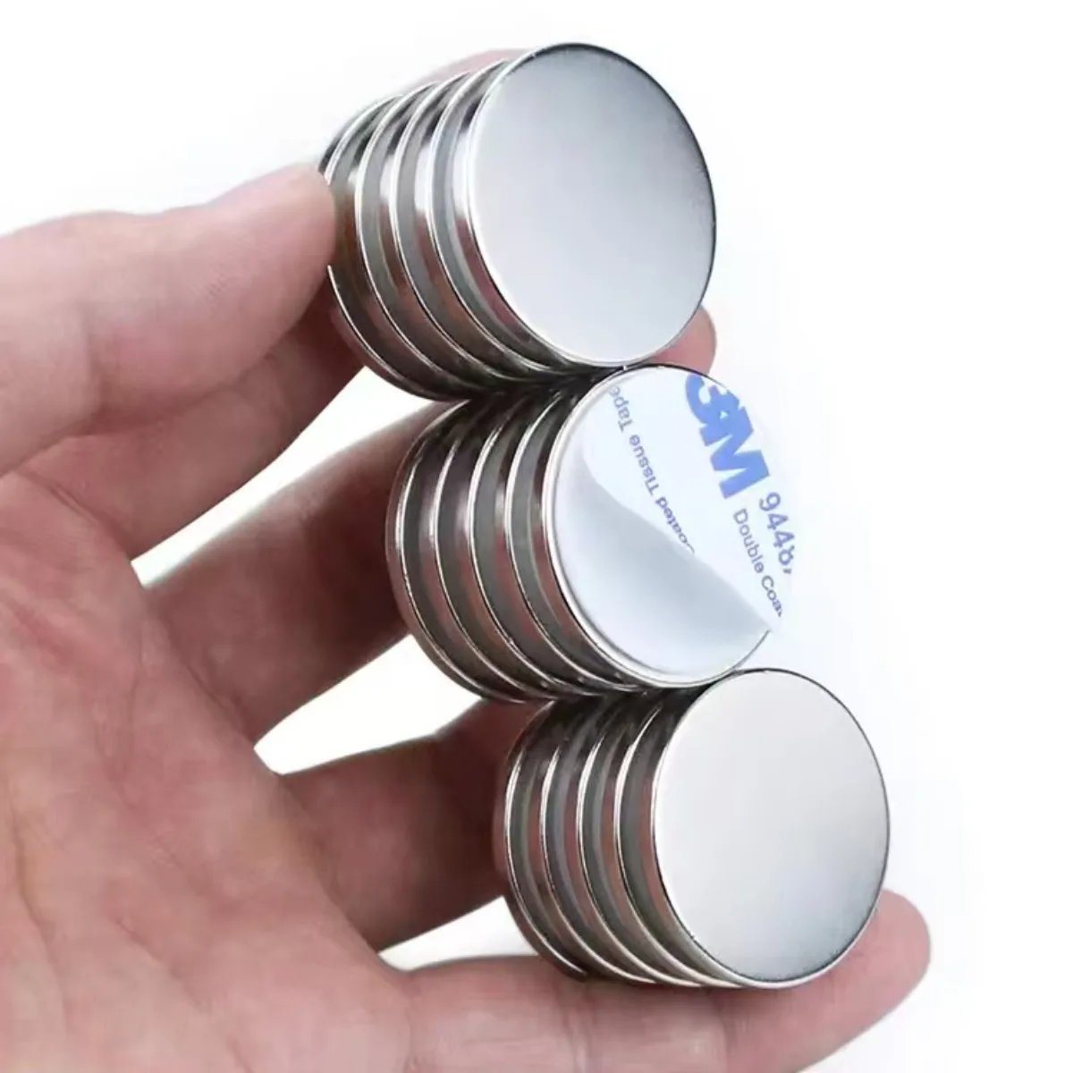 N52 20x5 19X4 Magnet Standard Neodymium Round 19*4  20*5  Double Side Tape Kitchen Scooter Ebike Scooter Strong Power Sylinder