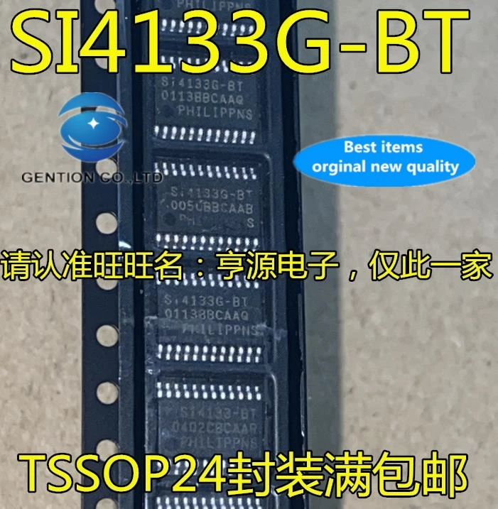 

5 шт. SI4133G-BT SI4133 чип IC TSSOP-24 чип синтезатора частоты в наличии 100% новый и оригинальный