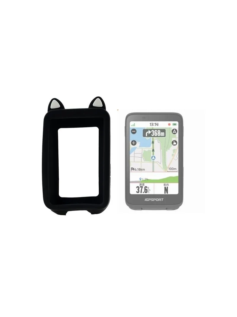 AliExpress KomoKe Silicone Soft Edge Shell Protective Case Screen Protector Film Cover For iGPSPORT BiNavi GPS Bicycle Computer Skin Accessories