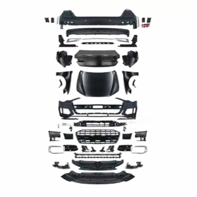 High Quality Facelift Body Kit Fit 2013-2018 Vehicle Upgrade To Latest Sport Style With Grille Bumper Hood Fender Lamp Mod Parts