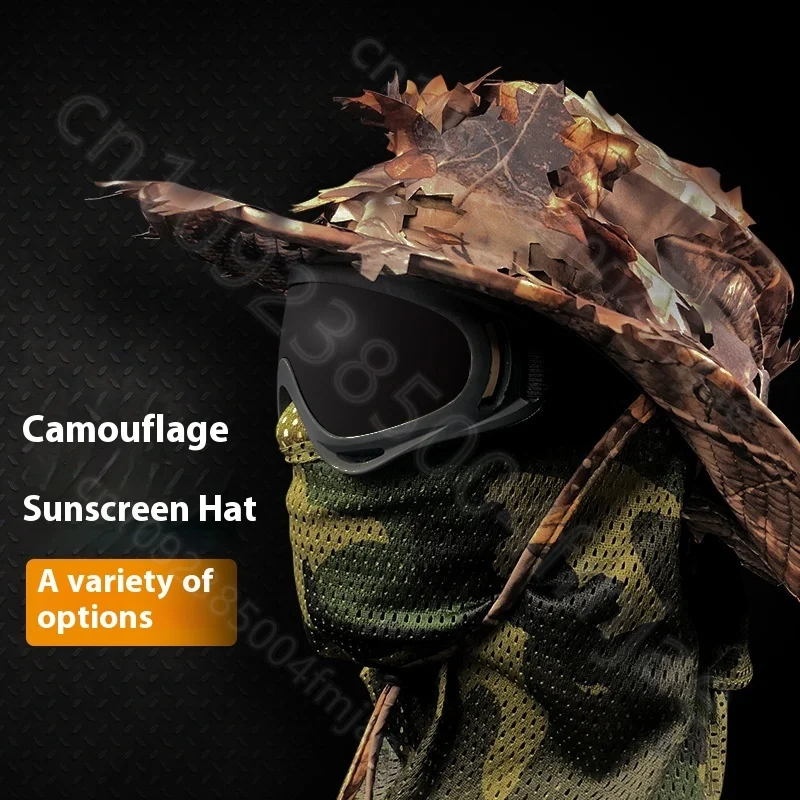 New Hunting Fishing Caps Men Woomen Outdoor Sport Hunter Camouflage Jungle Mask Airsoft Hiking Scarf Fishing Hats  낚시옷