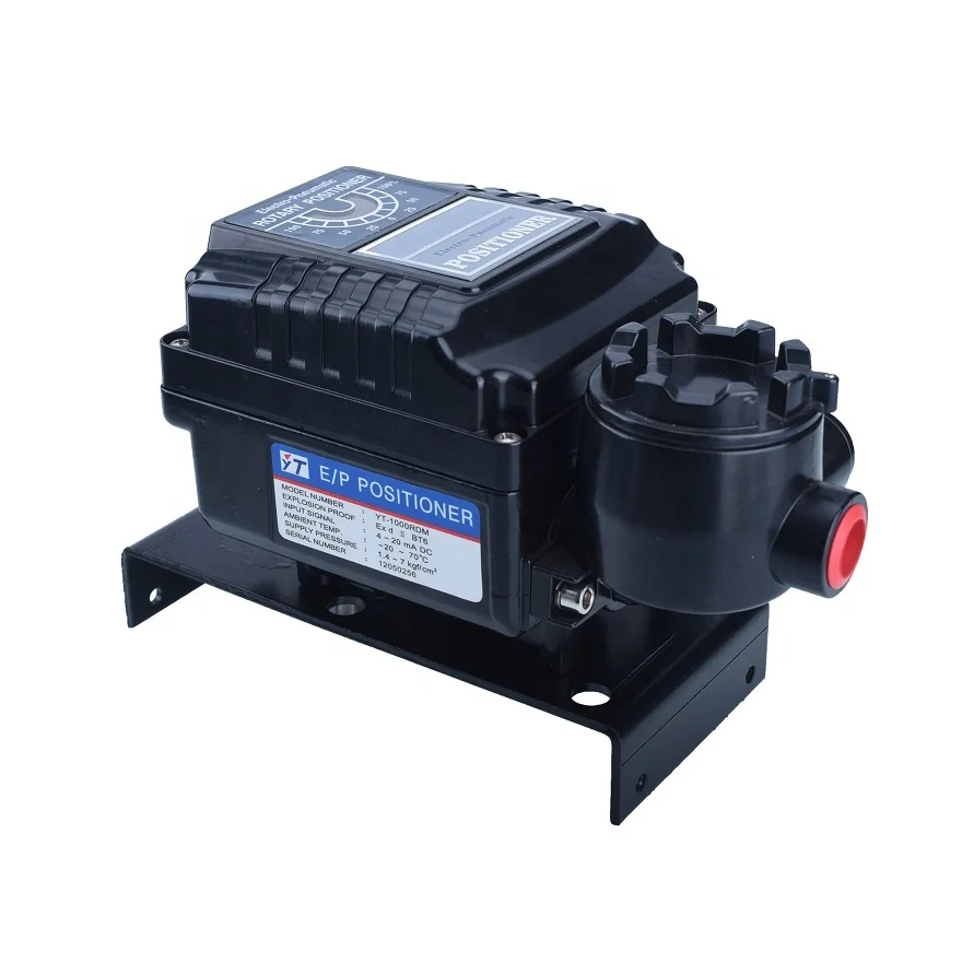 YT1000L Series Valve Accessories Linear Control Valve Positioner 4-20 Electro Pneumatic Valve Positioner