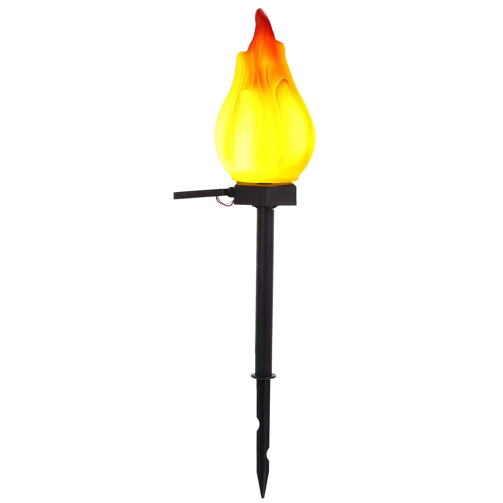 

Solar Flame Garden Light Stake Easy Install Moveable Decorative Outdoor Solar Lights Pathway Lawn Lights for Garden