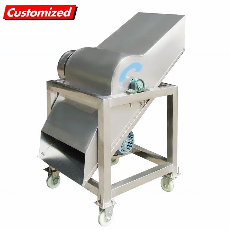 

Custom Industrial Ice Crusher 304 Stainless Steel Adjustable Output for Factory and Construction Use