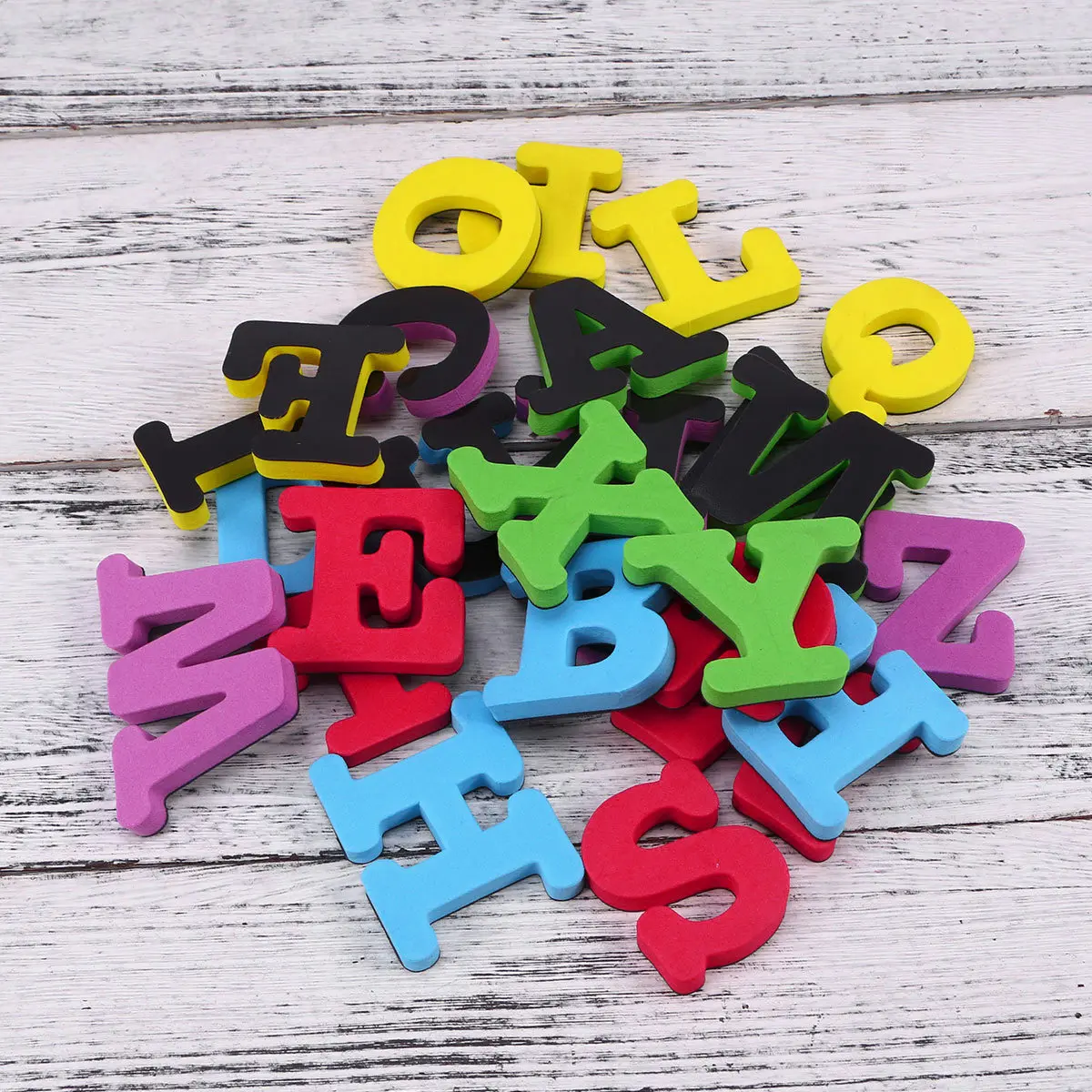 

Magnetic Cartoon Capital 26 Stickers for Educational Home Classroom Fridge Whiteboard Puzzle Alphabet