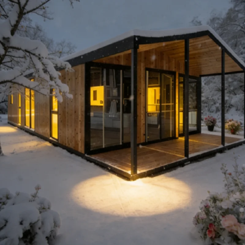 Prefabricated Houses and Container Houses with 2/3/4/5 Bedrooms, Custom Movable Extendable Houses with Bathrooms and Kitchens.