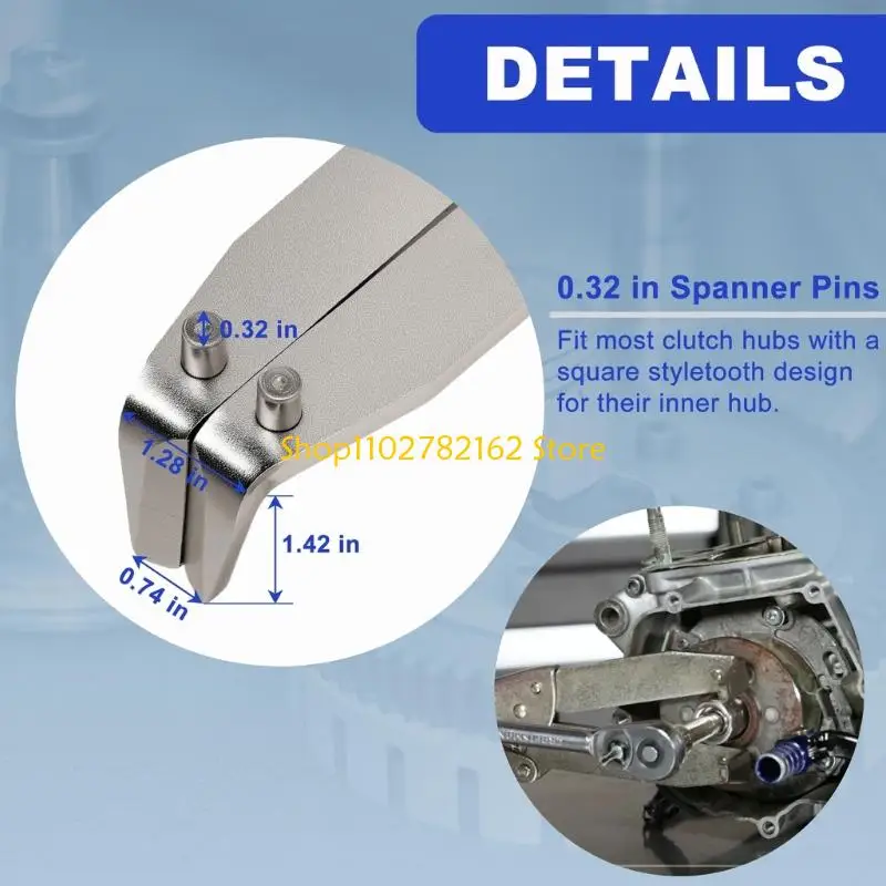 

547B Universal Motorcycle Flywheel Stabilizer Heavy Duty Steel Tool For DIY Maintenance