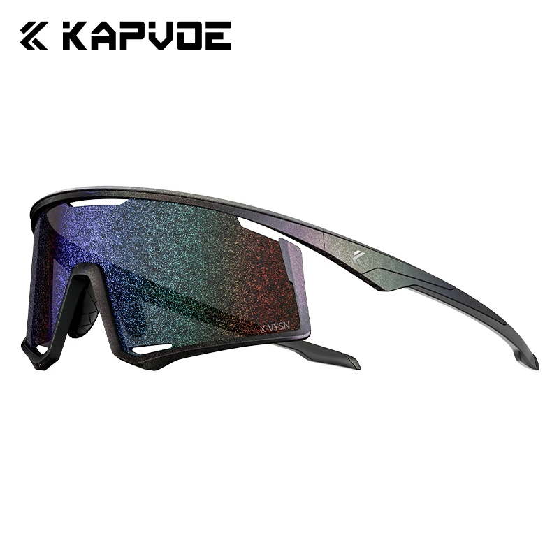

KAPVOE новые велосипедные очки UV400, спортивные солнцезащитные очки, технологии очков, нано-линза, дорожные велосипедные очки, уличные велосипедные женские очки
