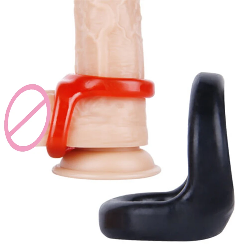 Reusable Penis Ring Soft Stretchable Penis Rings Penis Enlargement Sexy Erection Delayed Ejaculation Cock Ring Sex Toys for Men