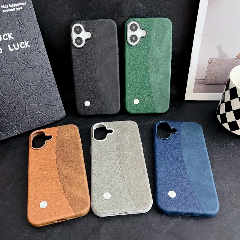 

Compatible with Magsafe, Vintage Elegant Design for Men Women, Thin Slim Half-Wrap Anti-Slip Protective Phone Case for iphone 16
