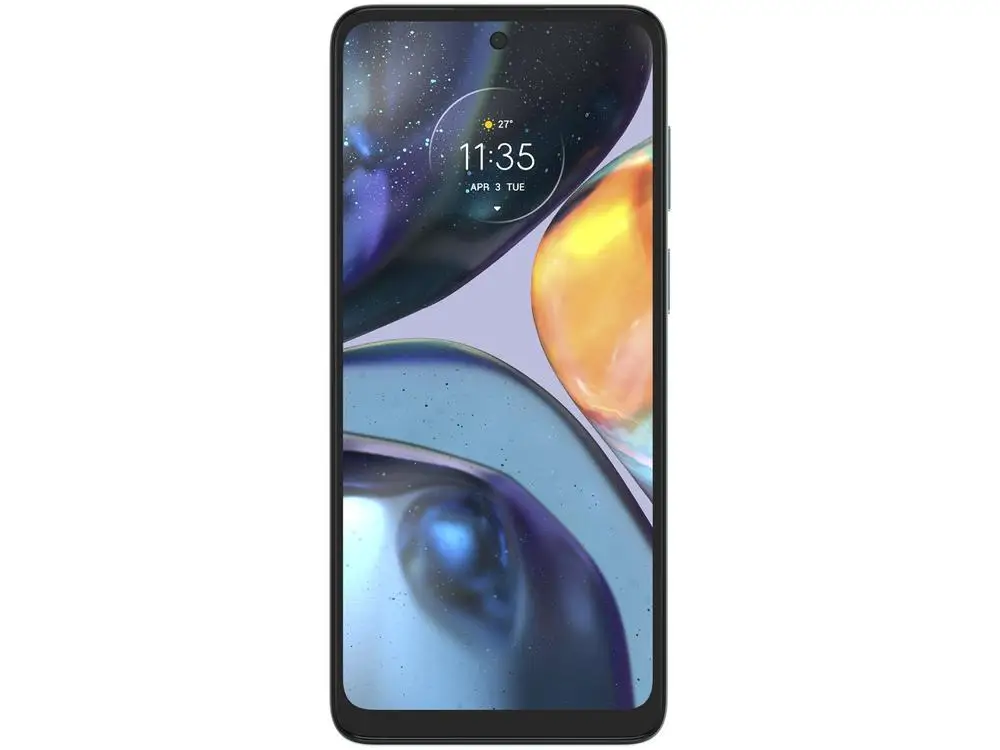 هاتف موتورولا موتو G22 الذكي ، شاشة خضراء ، 4G ، 4GB RAM ، كاميرا رباعية بالإضافة إلى كاميرا سيلفي ، 16mp