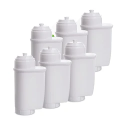 Filtro acqua caffè 6 pezzi adatto per serie Siemens EQ, Siemens TZ70003,TCZ7003,TCZ7033, per filtro acqua BRITA Intenza,Bosch