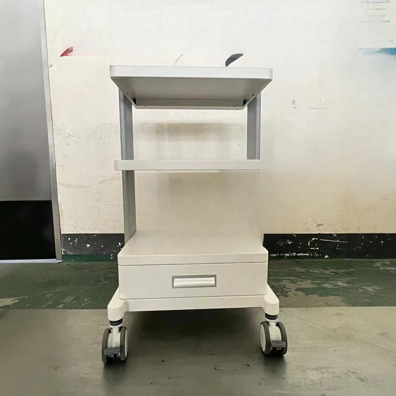 Optional drawers, large countertop mobile cart, high-frequency therapeutic instrument trolley