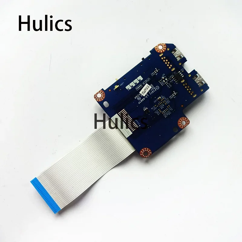 Hulics Used FOR Lenovo  IdeaPad Y570 Series USB Port Wireless Switch Board Wcable LS-6887P