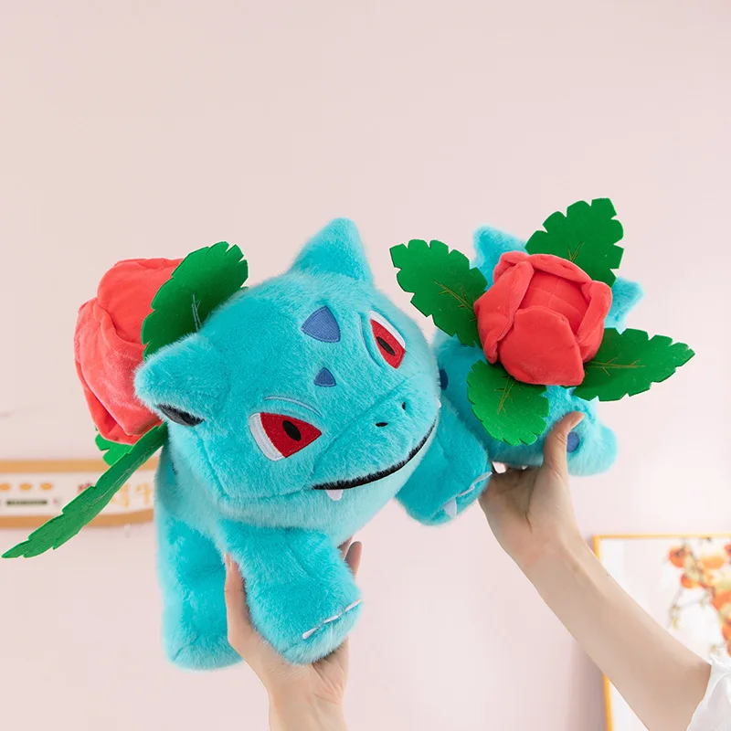 

MINISO 18-35 см большой размер Бульбазавр Покемон аниме плюшевая кукла украшение комнаты плюшевая детская подушка орнамент праздничный подарок